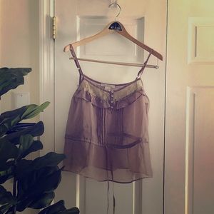 Vintage Charlotte Russe shear top